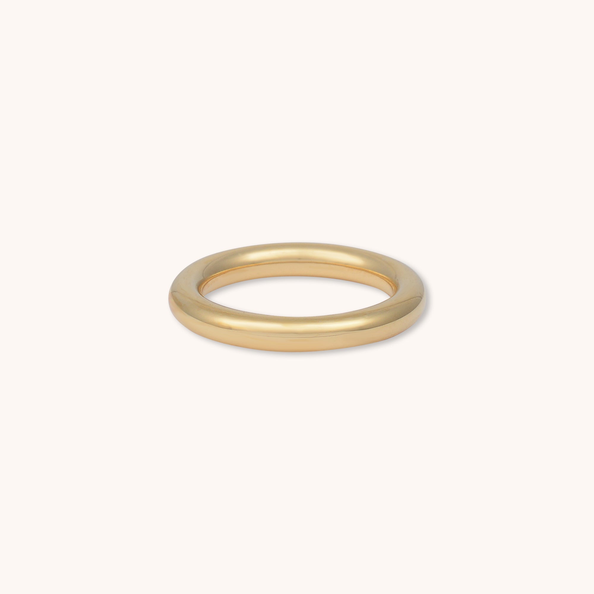 Serene Stacking Ring Band Gold